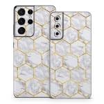Honey Marble Samsung Galaxy S21 Series Skin
