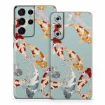 Koi Fish Pond Samsung Galaxy S21 Series Skin
