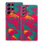 Lava Flow Samsung Galaxy S21 Series Skin