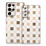 Neutral Checker Samsung Galaxy S21 Series Skin