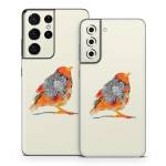 Orange Bird Samsung Galaxy S21 Series Skin