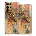 Orange Dragon Samsung Galaxy S21 Series Skin