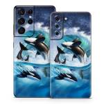 Orca Wave Samsung Galaxy S21 Series Skin