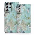 Organic In Blue Samsung Galaxy S21 Series Skin