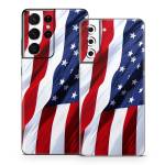 Patriotic Samsung Galaxy S21 Series Skin