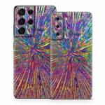 Rainbow Burst Samsung Galaxy S21 Series Skin