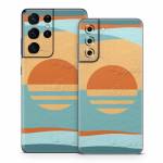 Retro Sunset Samsung Galaxy S21 Series Skin