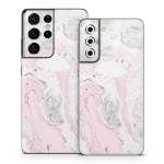Rosa Marble Samsung Galaxy S21 Series Skin