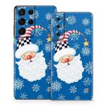 Santa Snowflake Samsung Galaxy S21 Series Skin
