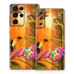 Sunset Flamingo Samsung Galaxy S21 Series Skin