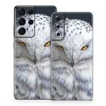 Snowy Owl Samsung Galaxy S21 Series Skin