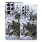 Snow Wolves Samsung Galaxy S21 Series Skin