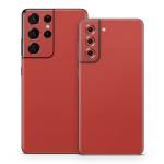 Solid State Berry Samsung Galaxy S21 Series Skin