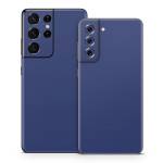 Solid State Cobalt Samsung Galaxy S21 Series Skin