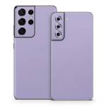 Solid State Lavender Samsung Galaxy S21 Series Skin