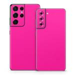 Solid State Malibu Pink Samsung Galaxy S21 Series Skin
