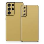 Solid State Mustard Samsung Galaxy S21 Series Skin