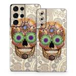 Sugar Skull Bone Samsung Galaxy S21 Series Skin