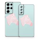 Sweet Zebra Samsung Galaxy S21 Series Skin