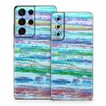 Textured Stripes Samsung Galaxy S21 Series Skin