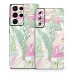 Tropical Leaves Samsung Galaxy S21 Series Skin
