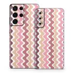 Pink Waves Samsung Galaxy S21 Series Skin
