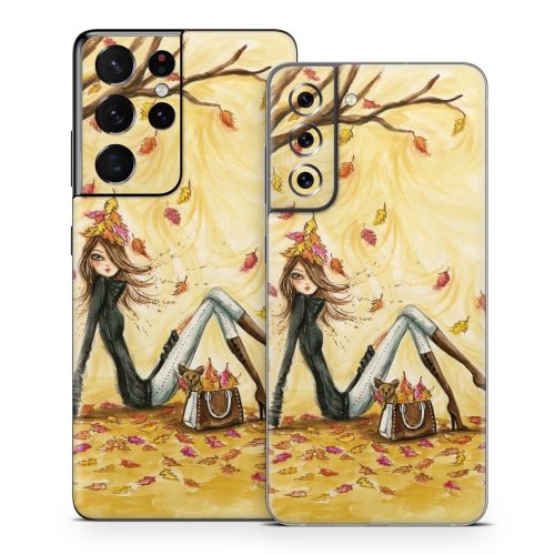 Autumn Leaves Samsung Galaxy S21 Series Skin