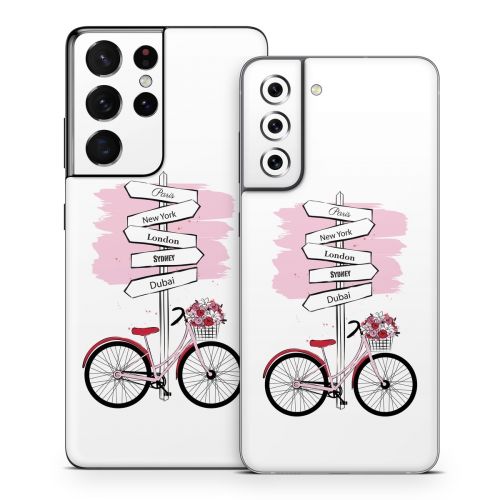 Bike Ride Samsung Galaxy S21 Series Skin