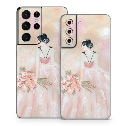 Blush Glam Girl Samsung Galaxy S21 Series Skin