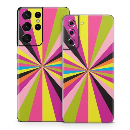 Color Burst Samsung Galaxy S21 Series Skin