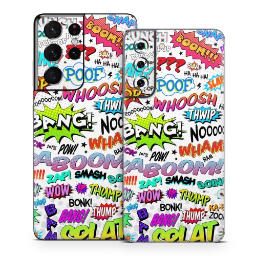 Comics Samsung Galaxy S21 Series Skin