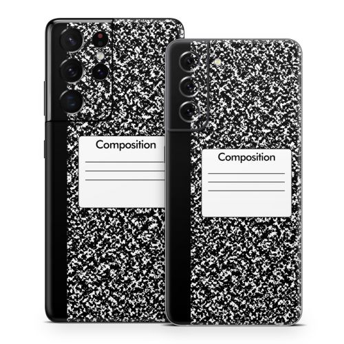 Composition Notebook Samsung Galaxy S21 Skin