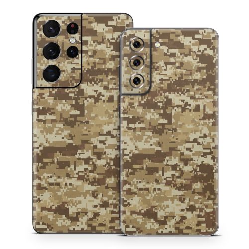 Coyote Camo Samsung Galaxy S21 Series Skin
