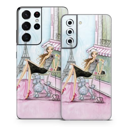 Cafe Paris Samsung Galaxy S21 Series Skin