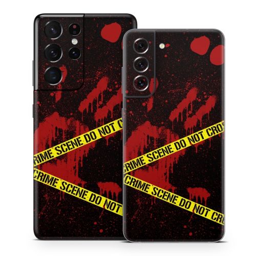 Crime Scene Samsung Galaxy S21 Series Skin