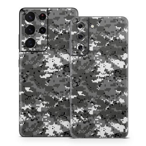 Digital Urban Camo Samsung Galaxy S21 Series Skin