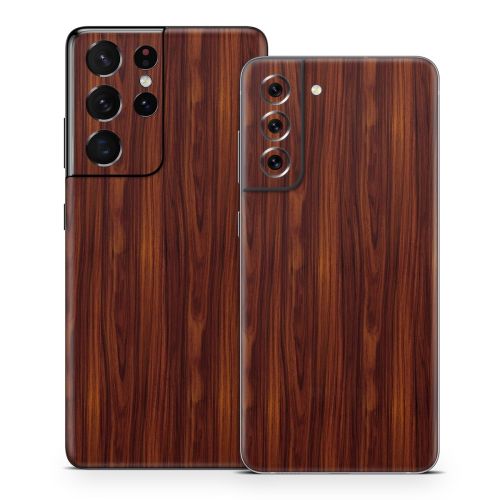 Dark Rosewood Samsung Galaxy S21 Series Skin