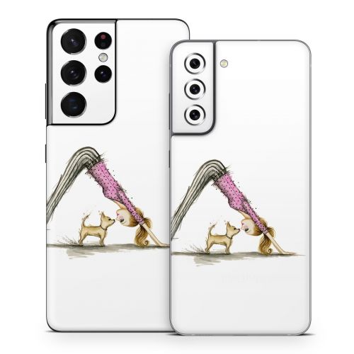 Downward Dog Samsung Galaxy S21 Series Skin