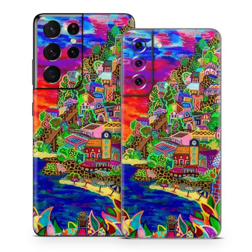 Dreaming In Italian Samsung Galaxy S21 Series Skin