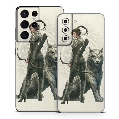 Half Elf Girl Samsung Galaxy S21 Series Skin