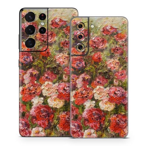Fleurs Sauvages Samsung Galaxy S21 Series Skin