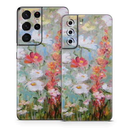 Flower Blooms Samsung Galaxy S21 Series Skin
