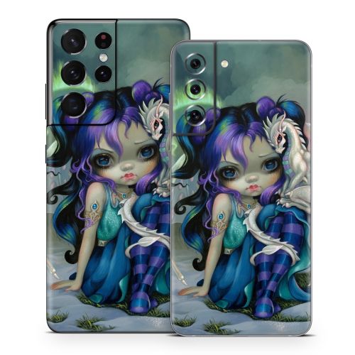 Frost Dragonling Samsung Galaxy S21 Series Skin