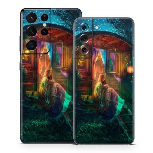 Gypsy Firefly Samsung Galaxy S21 Series Skin