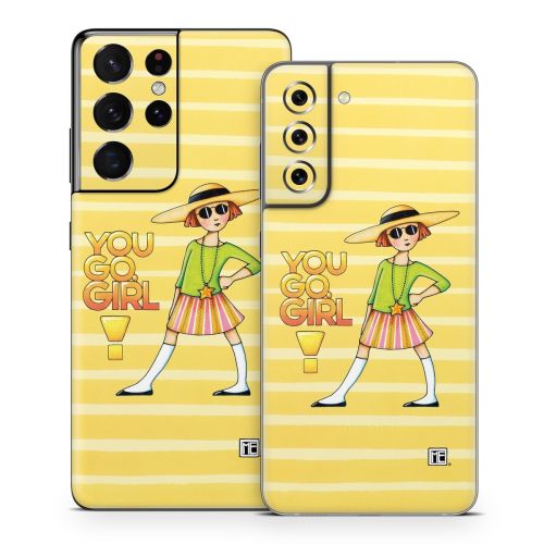 You Go Girl Samsung Galaxy S21 Series Skin