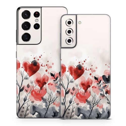 Heart Garden Samsung Galaxy S21 Series Skin