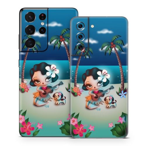 Hula Night Samsung Galaxy S21 Series Skin