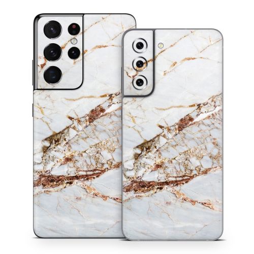 Hazel Marble Samsung Galaxy S21 Series Skin