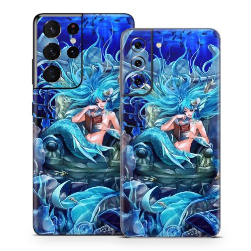 In Her Own World Samsung Galaxy S21 Series Skin