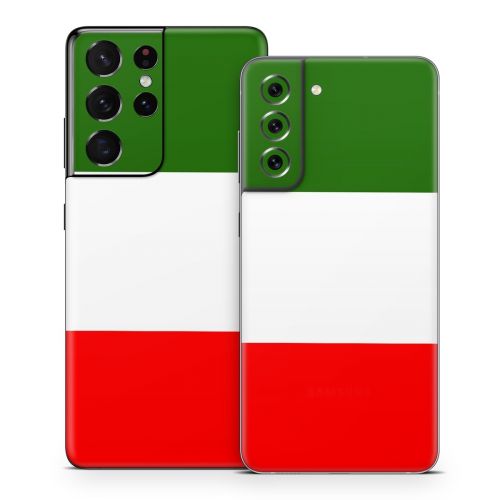 Italian Flag Samsung Galaxy S21 Series Skin
